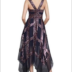 BCBGMAXAZRIA
Sequined Tulle Dress
